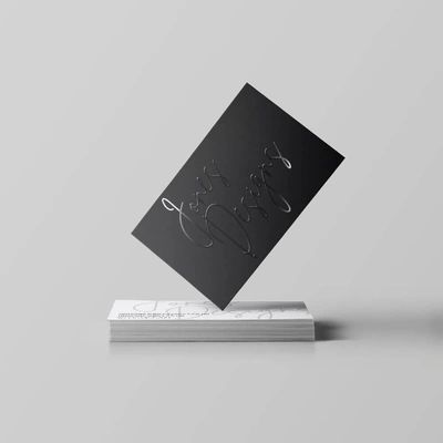 Spot UV Business Card