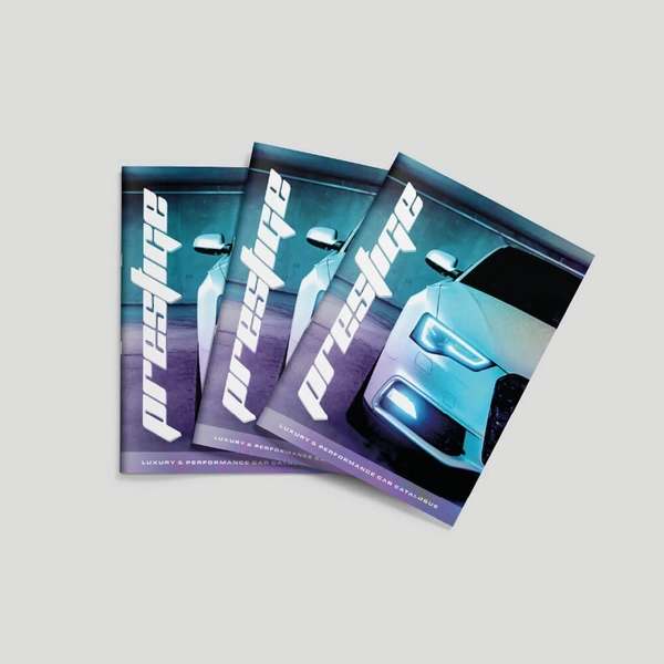A Size - Stapled Booklet - Long Edge
